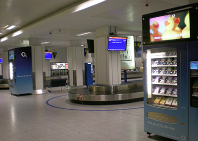 Vending Machines at Manchester Airport